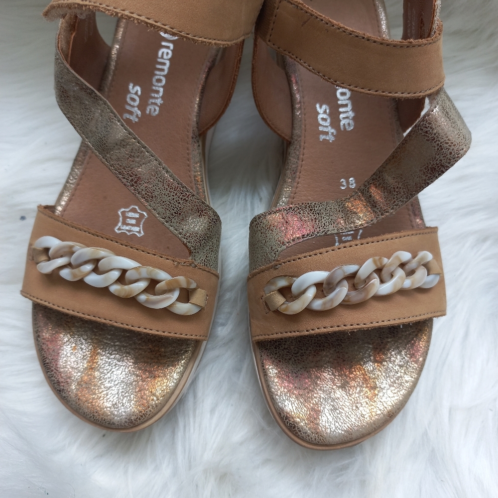 Remonte Women's Tan Sandals Size 38 EU - Picture 10 of 17